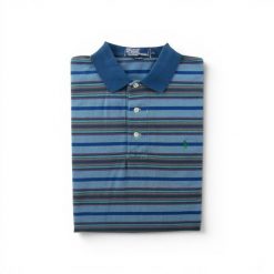 Second life - Polo Ralph Lauren koszulka męska z krótkim rękawem - Jak nowy. Niebieskie koszulki polo męskie Ralph Lauren, l, bez wzorów, z jeansu, casualowe, bez ramiączek. Za 127.76 zł.