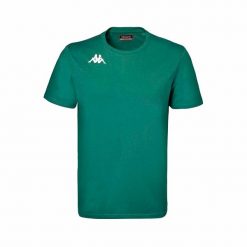 Jersey Kappa Brizzo. Zielone buty sportowe męskie Kappa, z bawełny, bez zapięcia, na fitness i siłownię. Za 123.50 zł.