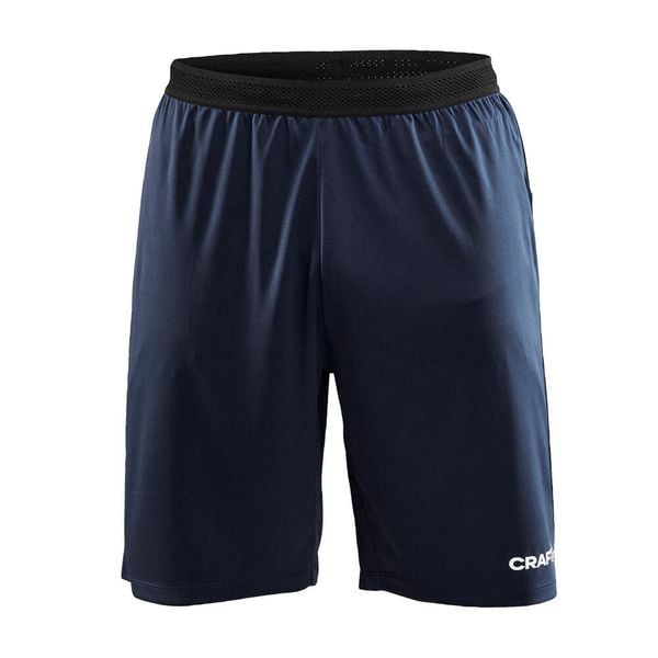 Szorty Craft progress 2.0. Niebieskie krótkie spodenki sportowe męskie Craft, s, bez wzorów, z materiału, na fitness i siłownię. Za 174.00 zł.