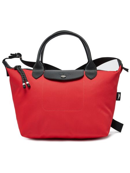 Longchamp Torebka L1512HSR Czerwony. Czerwone torebki do ręki damskie Longchamp, bez wzorów, z materiału, bez dodatków. Za 1,639.00 zł.