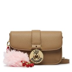 Torebka LOVE MOSCHINO. Brązowe torebki do ręki damskie Love Moschino, bez wzorów, bez dodatków. Za 949.99 zł.