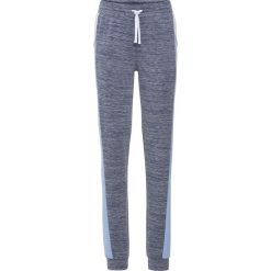 Spodnie dresowe bonprix indygo melanż. Spodnie dresowe damskie marki bonprix. Za 54.99 zł.