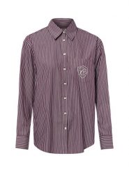 Gant Bluzka Kobiety Bawełna lila, 42. Bluzki damskie GANT, bez wzorów, z bawełny, biznesowe, bez kołnierzyka, bez ramiączek. Za 649.95 zł.