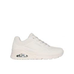 Buty sportowe damskie Skechers Uno. Białe obuwie sportowe damskie Skechers, bez wzorów, trekkingowe, Skechers Sport. Za 299.00 zł.