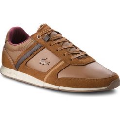 Sneakersy LACOSTE - Menerva 318 1 Cam 7-36CAM0052267 Brw/Dk Brw. Półbuty na co dzień męskie marki Lacoste. W wyprzedaży za 369.00 zł.