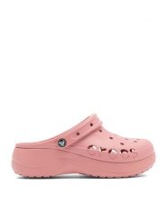 Crocs Klapki BAYA PLATFORM CLOG 208186-682 Różowy. Czerwone klapki damskie Crocs, bez wzorów, z syntetyku, bez obcasa. Za 179.99 zł.
