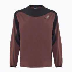 Bluza męska EA7 Emporio Armani Ventus7 Lab Tee. Brązowe bluzy męskie EA7 Emporio Armani, l, bez wzorów, z elastanu, bez kaptura. Za 429.99 zł.
