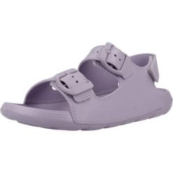 Sandały IGOR S10313 1 Fioletowy. Fioletowe sandały męskie Igor, ze skóry, bez zapięcia. Za 127.99 zł.
