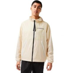 Kurtka sportowa męska Lacoste. Brązowe kurtki męskie Lacoste, l, z aplikacjami, z materiału, trekkingowe. Za 677.00 zł.