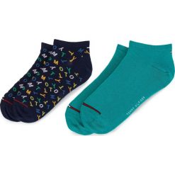 Zestaw 2 par niskich skarpet męskich TOMMY HILFIGER - 391010001 Dark Navy 322. Skarpety męskie marki Tommy Hilfiger. Za 44.99 zł.