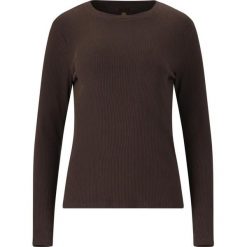 Damska koszulka z długim rękawem Athlecia Lankae. Brązowe koszulki sportowe damskie Athlecia, l, bez wzorów, bez kołnierzyka, bez ramiączek, trekkingowe. Za 156.50 zł.