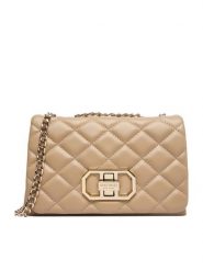 Nine West Torebka CEO-Siena-LDA8700 Beżowy. Brązowe torebki do ręki damskie Nine West, bez wzorów, z materiału, wizytowe, bez dodatków. Za 169.99 zł.