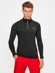 Rossignol Koszulka techniczna Classique RLMML07 Czarny Regular Fit. Czarne koszulki sportowe męskie Rossignol, m, bez wzorów, z syntetyku, bez kołnierzyka, bez ramiączek, narciarskie. Za 308.00 zł.