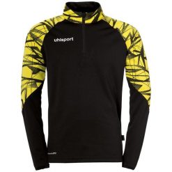 Długi rękaw z zamkiem 1/4 Koszulka Uhlsport Goal 25. Białe koszulki sportowe męskie Uhlsport, bez wzorów, bez kołnierzyka, bez ramiączek, do piłki nożnej. Za 186.00 zł.