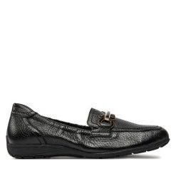 Loafersy Caprice. Czarne mokasyny damskie Caprice. Za 299.99 zł.