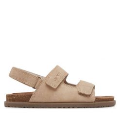 Sandały Lasocki Kids. Brązowe sandały chłopięce Lasocki Kids, bez zapięcia. Za 119.99 zł.