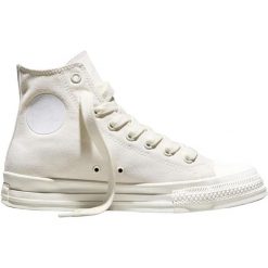 Buty sportowe Converse Chuck Taylor Throwback. Białe obuwie sportowe damskie Converse, bez wzorów, sportowe, bez zapięcia. Za 590.00 zł.