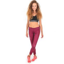 Salomon Spodnie legginsy damskie Elevate Long Tight W Fig/Beet Red/Hot Coral r. S (397556). Legginsy damskie marki Salomon. Za 161.79 zł.