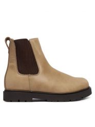 Birkenstock Sztyblety Highwood Slip On 1033180 Beżowy. Brązowe botki męskie Birkenstock, bez wzorów, ze skóry, bez zapięcia. Za 854.99 zł.