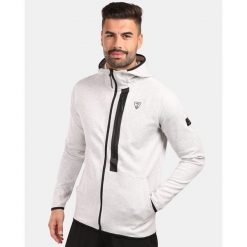 Bawełniana bluza z kapturem dla aktywnych Kilpi OKAMPOS-M. Szare bluzy męskie Kilpi, m, bez wzorów, z bawełny, z kapturem. Za 344.59 zł.