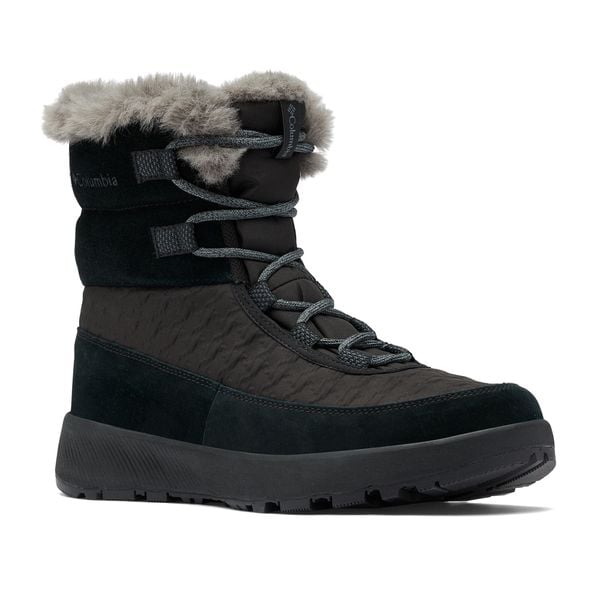 Śniegowce damskie Columbia Slopeside Peak Luxe V2. Czarne śniegowce i trapery damskie Columbia. Za 419.99 zł.