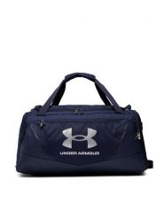 Under Armour Torba sportowa Ua Undeniable 5.0 Small Duffle Bag 1369222-410 Granatowy. Niebieskie torby sportowe męskie Under Armour, bez wzorów, z materiału. Za 229.99 zł.