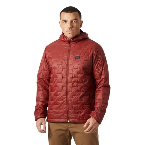 Kurtka narciarska z kapturem Helly Hansen Lifaloft. Czerwone kurtki męskie Helly Hansen, m, bez wzorów, z kapturem, narciarskie. W wyprzedaży za 852.50 zł.