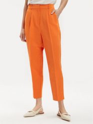 Tamaris Apparel Chinosy Comiso TAW0501 Pomarańczowy Regular Fit. Brązowe spodnie materiałowe damskie Tamaris Apparel, bez wzorów, z bawełny. Za 469.99 zł.