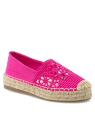 Jenny Fairy Espadryle WSS21119-01 Różowy. Czerwone espadryle damskie Jenny Fairy, bez wzorów, z materiału, bez obcasa, bez zapięcia. Za 53.99 zł.
