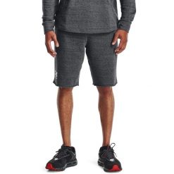 Spodenki męskie Under Armour Ua Rival Terry. Białe krótkie spodenki sportowe męskie Under Armour, m, bez wzorów, z bawełny, na fitness i siłownię. Za 290.00 zł.