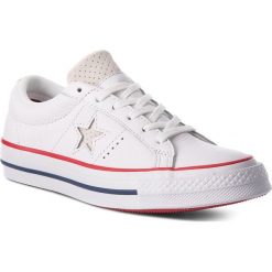 Tenisówki CONVERSE - One Star Ox 160624C White/Gym Red/White. Trampki męskie marki Converse. W wyprzedaży za 239.00 zł.