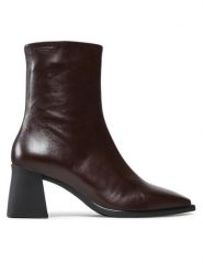 Vagabond Shoemakers Botki Hedda 5002-001-35 Brązowy. Brązowe botki damskie Vagabond Shoemakers, ze skóry, bez obcasa, na słupku, bez zapięcia. Za 719.99 zł.
