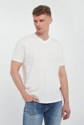 T-shirt męski AMRANI EXCHANGE. T-shirty męskie Armani Exchange, l, bez wzorów, bez kołnierzyka. Za 299.00 zł.