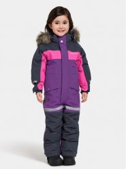 Didriksons Kombinezon zimowy Bjärven 505466 Fioletowy Regular Fit. Fioletowe buty zimowe dziewczęce Didriksons, bez wzorów, z syntetyku, bez zapięcia. Za 559.99 zł.