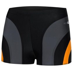 Bokserki pływackie męskie Aqua Speed Sasha. Brązowe kąpielówki męskie Aqua-Speed, m, bez wzorów, do pływania. Za 85.64 zł.