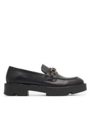 Lasocki Loafersy WI16-TULA-01 Czarny. Czarne mokasyny damskie Lasocki, ze skóry. Za 189.99 zł.