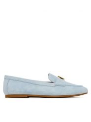 LAUREN RALPH LAUREN Lordsy 802946809016 Niebieski jasny. Niebieskie mokasyny damskie Lauren Ralph Lauren, ze skóry. Za 649.99 zł.