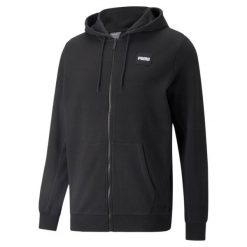 Bluza męska PUMA Full Zip. Bluzy męskie Puma, m, z aplikacjami, z bawełny, z kapturem. Za 181.30 zł.
