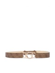 Guess Pasek Damski BW9298 P5425 Brązowy. Brązowe paski damskie Guess, z aplikacjami, ze skóry. Za 189.99 zł.