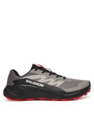 Salomon Buty do biegania Alphaglide L48000800 Szary. Szare buty sportowe męskie Salomon, z materiału, bez zapięcia, do biegania. Za 429.99 zł.