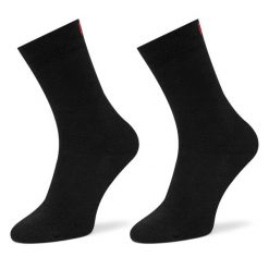 Skarpety długie HUGO. Czarne skarpety damskie Hugo, bez wzorów. Za 39.99 zł.