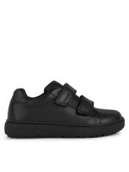 Geox Sneakersy J Theleven Boy J36LDD 00043 C9999 S Czarny. Czarne buty sportowe chłopięce Geox, bez wzorów, ze skóry, bez zapięcia. Za 179.99 zł.