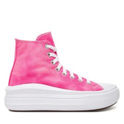 Trampki Converse. Czerwone trampki i tenisówki dziewczęce Converse, bez wzorów, bez zapięcia. Za 249.99 zł.