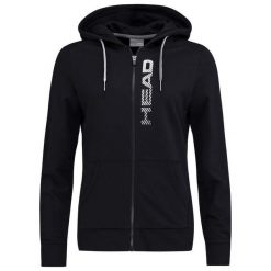 Bluza z kapturem damska Club Greta. Czarne bluzy sportowe damskie Head, s, bez wzorów, z bawełny, z kapturem, tenisowe. W wyprzedaży za 203.00 zł.