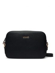 Liu Jo Torebka AA6211 E1012 Czarny. Czarne listonoszki damskie Liu Jo, bez wzorów, ze skóry, bez dodatków. Za 429.99 zł.