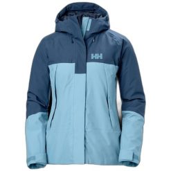Kurtka ocieplana dla kobiet Helly Hansen banff. Niebieskie kurtki damskie Helly Hansen, l, bez wzorów, bez kaptura. W wyprzedaży za 522.05 zł.