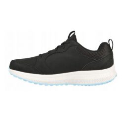 Buty do biegania Damskie Skechers. Czarne obuwie sportowe damskie Skechers, bez wzorów, do biegania. Za 260.99 zł.