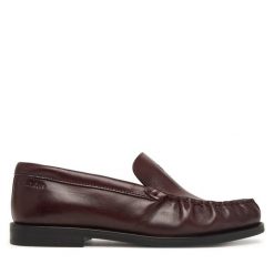 Mokasyny Calvin Klein. Brązowe mokasyny damskie Calvin Klein. Za 569.99 zł.