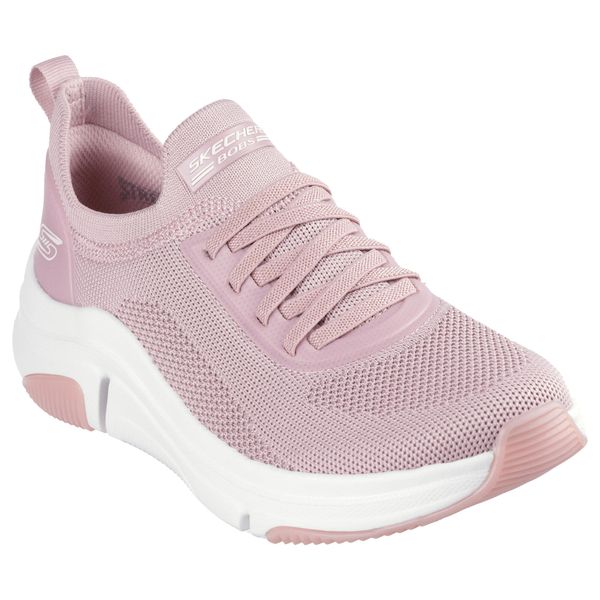 Buty do chodzenia damskie Skechers Bobs Sport Sparrow Flex. Czerwone obuwie sportowe damskie Skechers, bez wzorów, z materiału, trekkingowe. Za 279.99 zł.