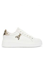 Patrizia Pepe Sneakersy PPJ903.27 Biały. Białe buty sportowe dziewczęce Patrizia Pepe, bez wzorów, ze skóry, bez zapięcia. Za 619.99 zł.